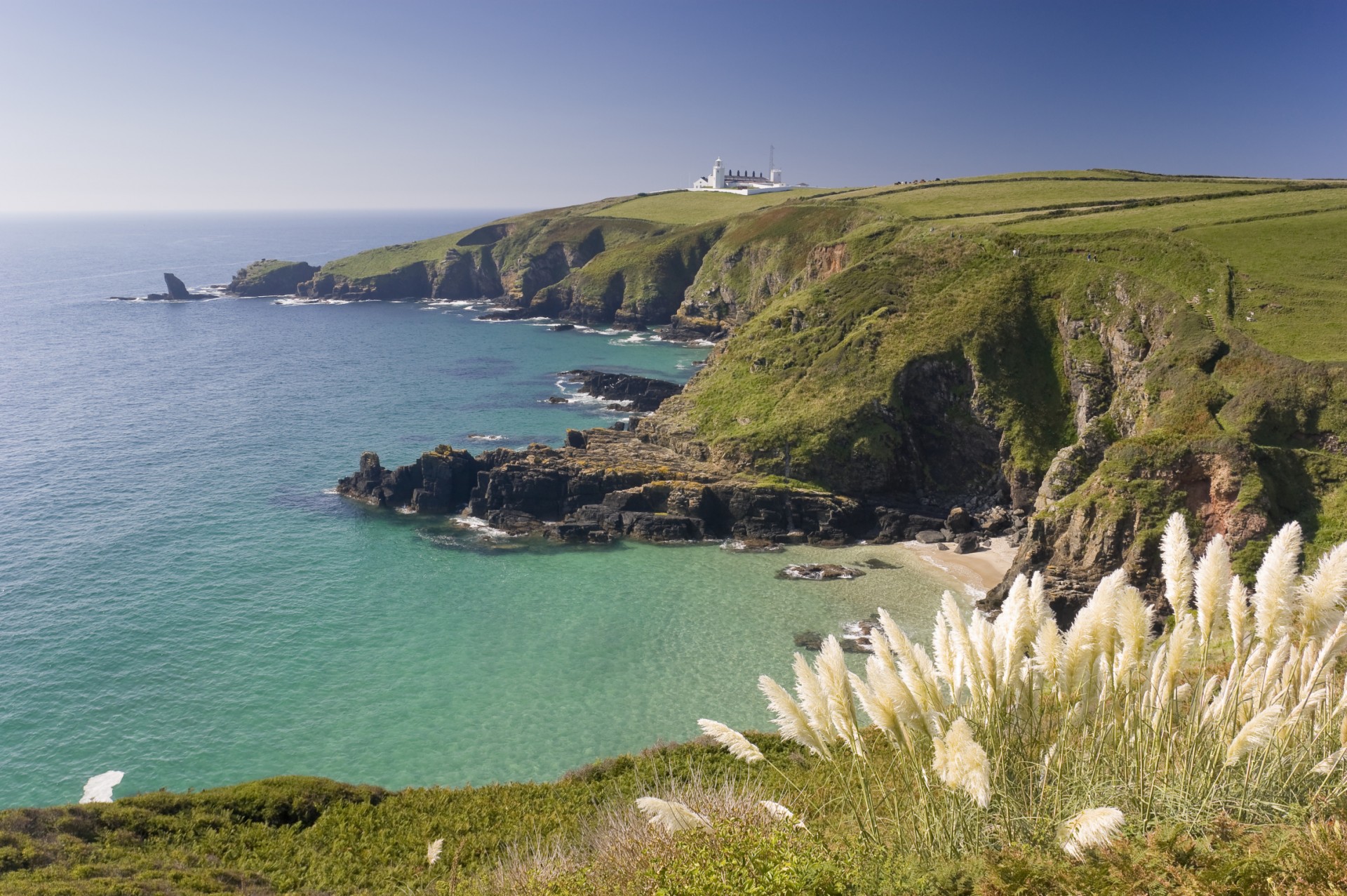 Photo of the Cornish coastline - UK's favourite holiday destination