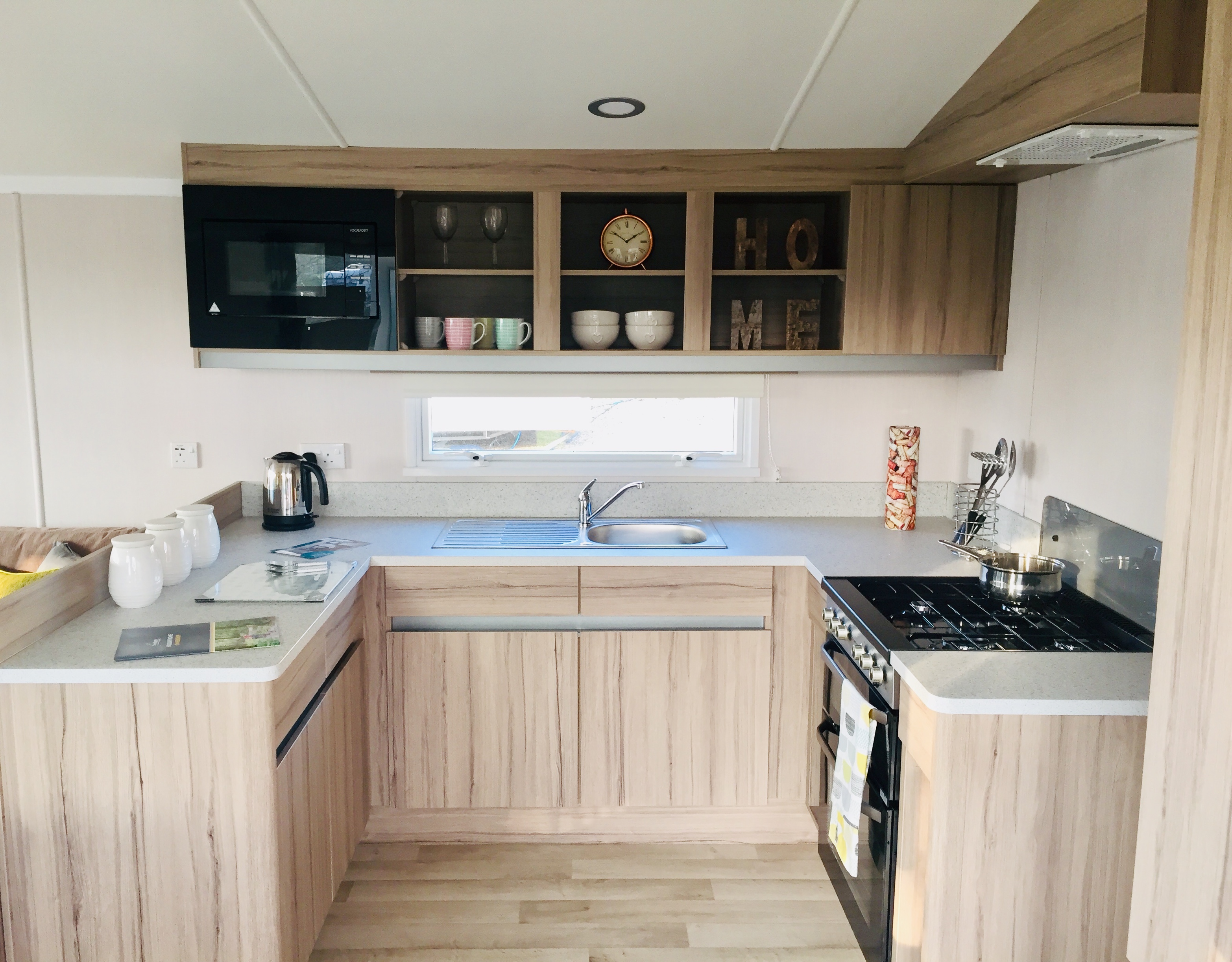 The new Swift Ardennes is ready to view at Smytham Holiday Park, North Devon.