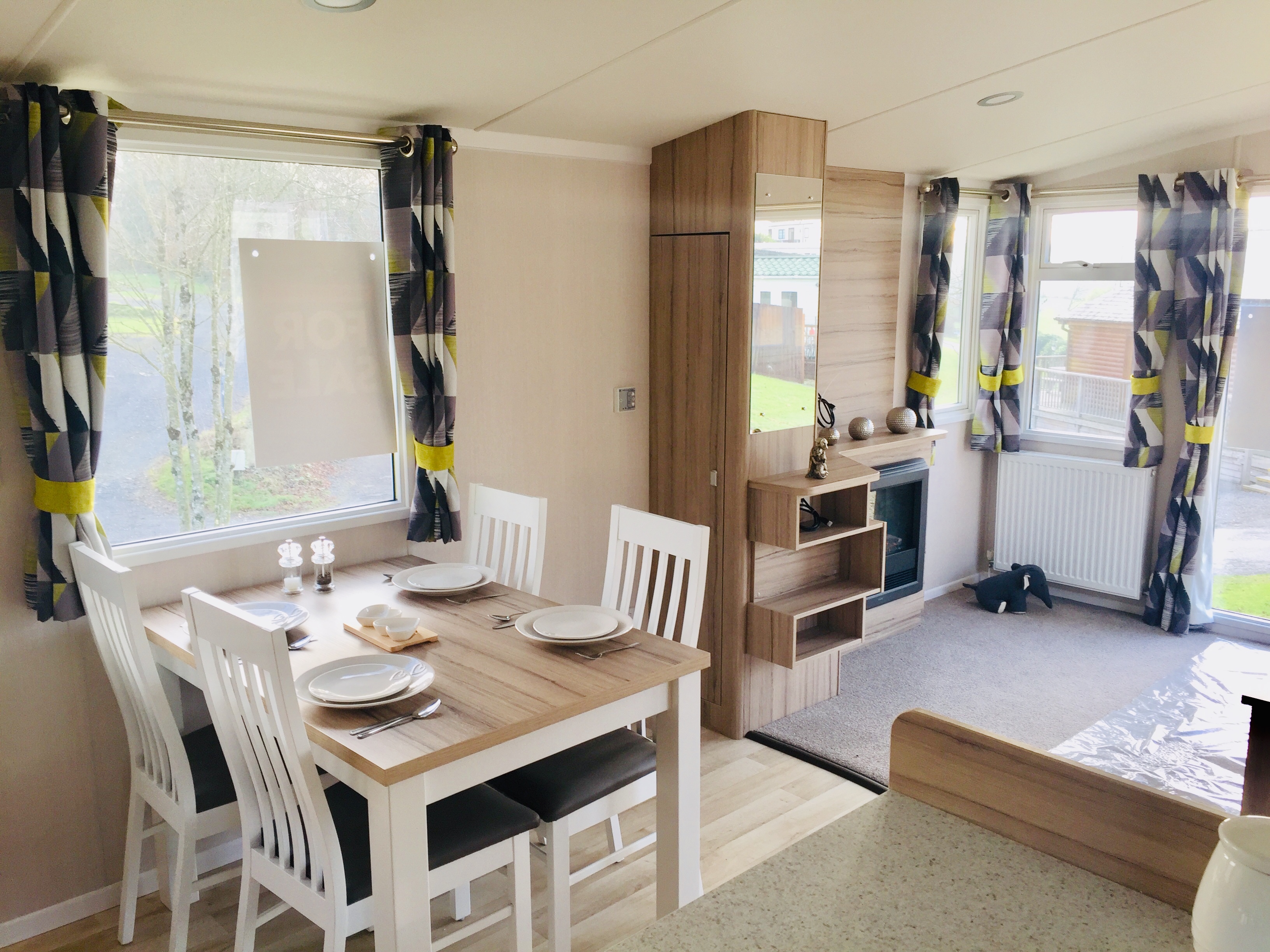 The new Swift Ardennes is ready to view at Smytham Holiday Park, North Devon.