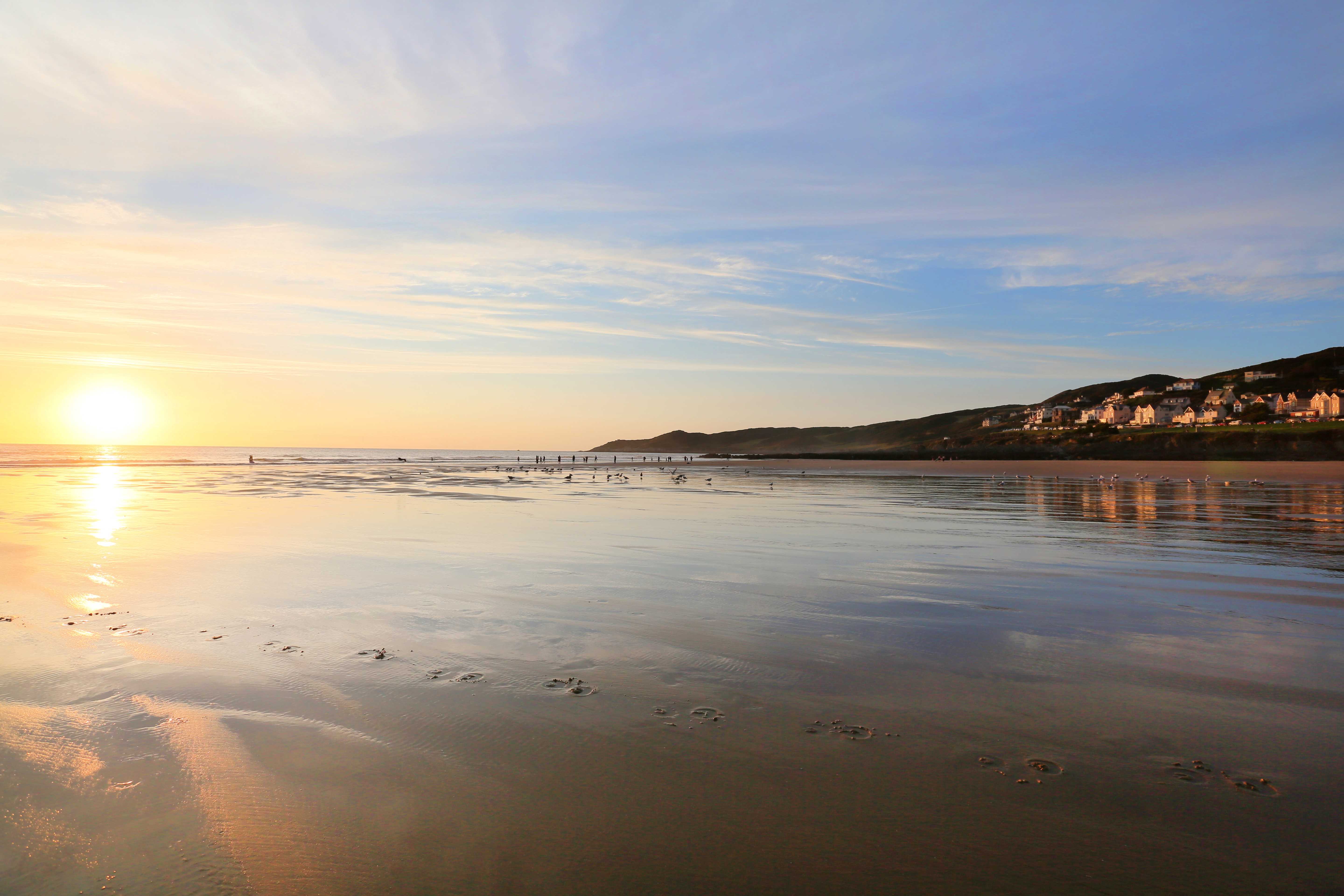 Romantic Things to Do in Devon - Woolacombe Beach