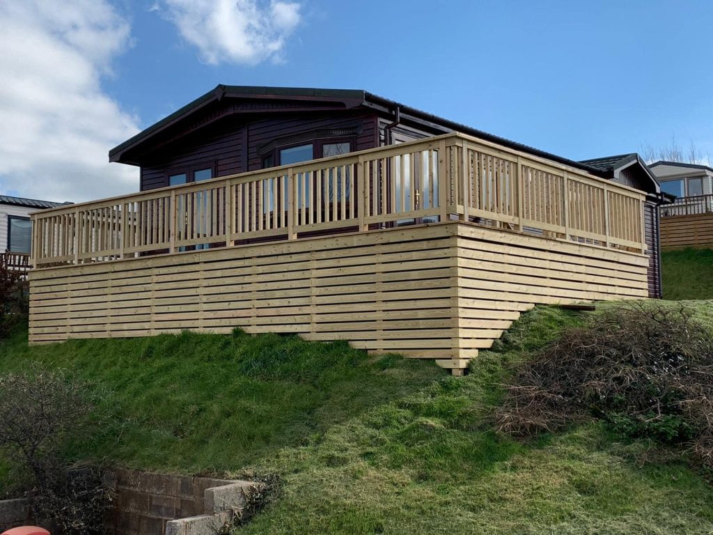 Luxury lodge for sale at St Audries Bay Holiday Club