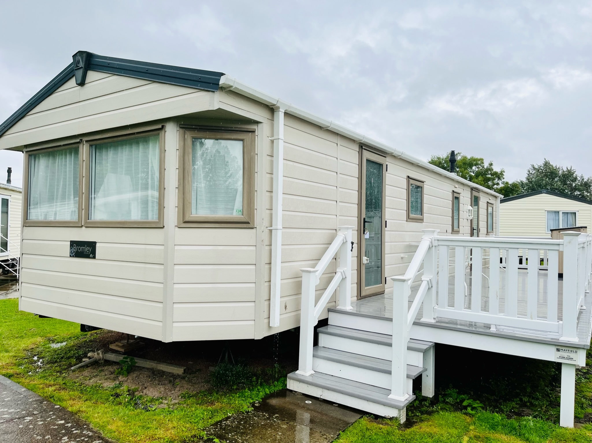 Used static caravan for sale at Butlin's Minehead Resort, Somerset.