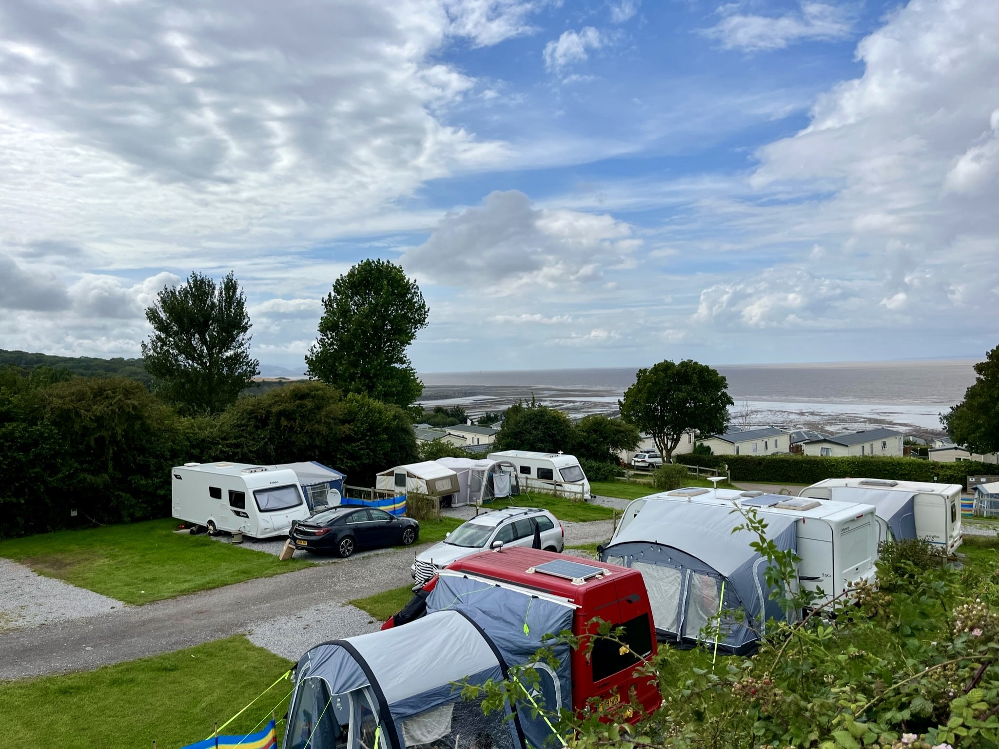 Touring at St Audries Bay Holiday Park