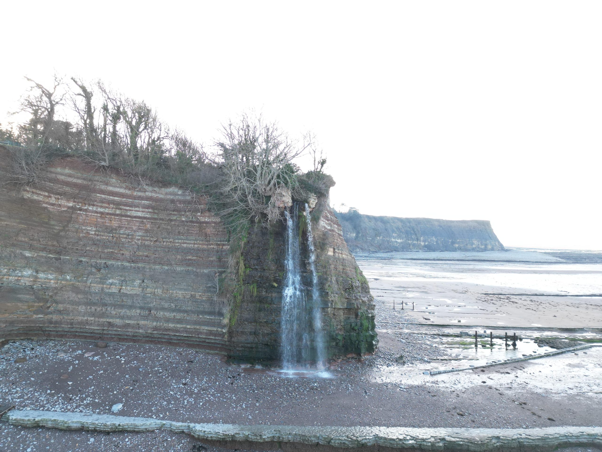 St Audries Bay Waterfall 