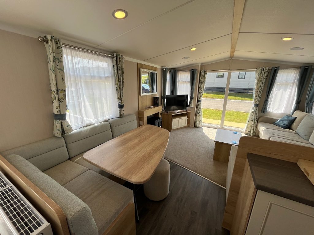 2021 Swift Burgundy at Pentire Coastal Holiday Park, Bude