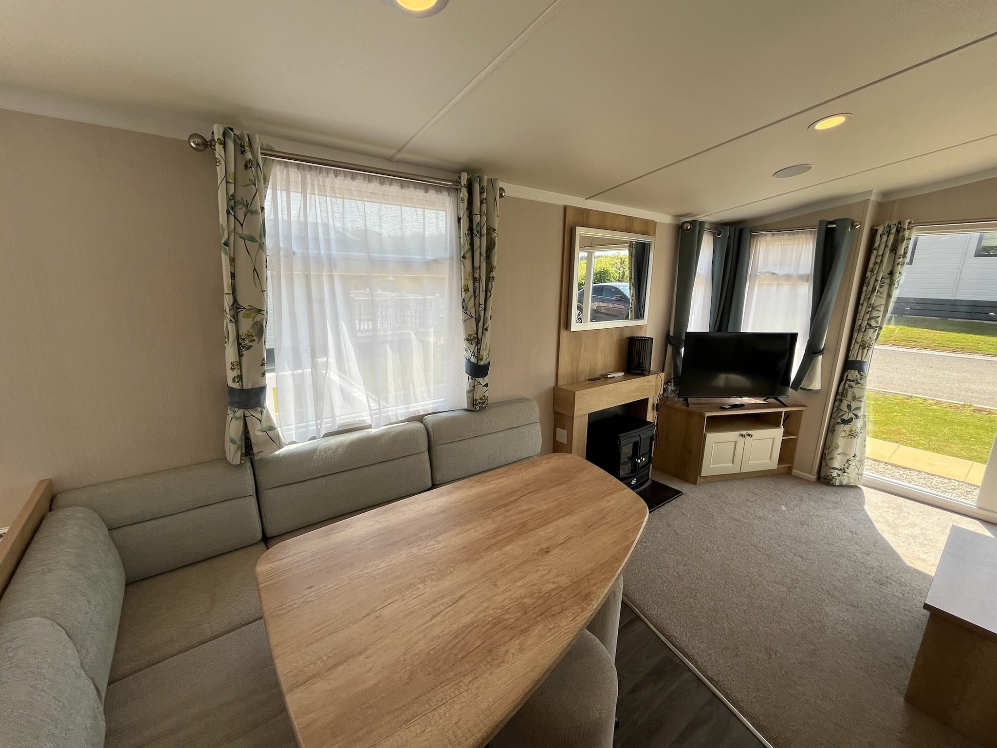2021 Swift Burgundy at Pentire Coastal Holiday Park, Bude
