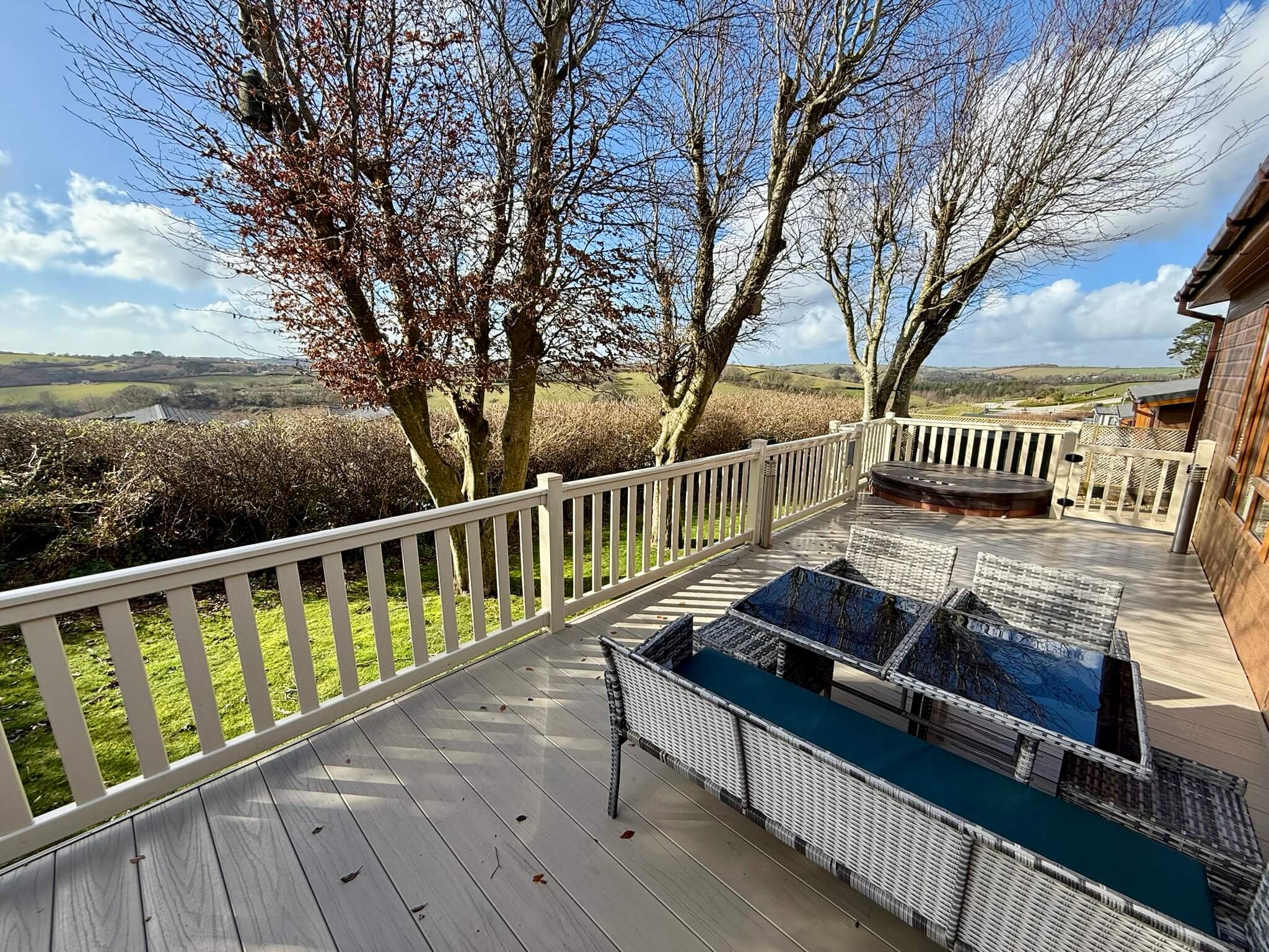 This 2017 Prestige Buckland is for sale at Tregoad Holiday Park, Love, Cornwall