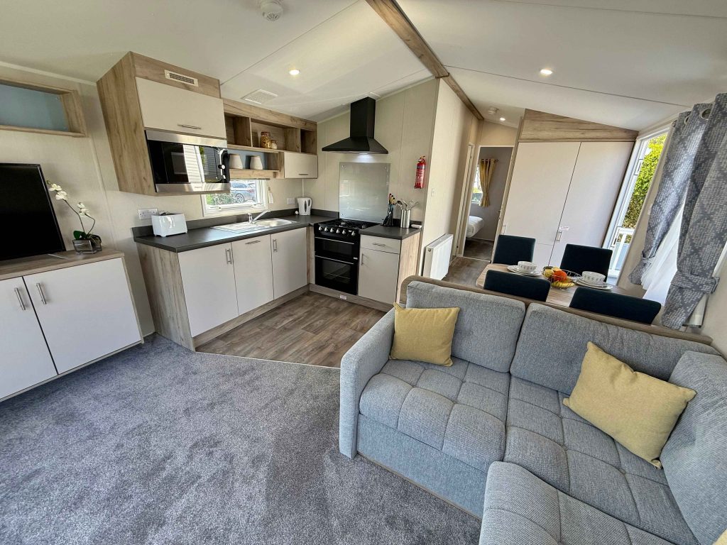 Ex Demo Willerby Linwood for sale at St Agnes Holiday Park