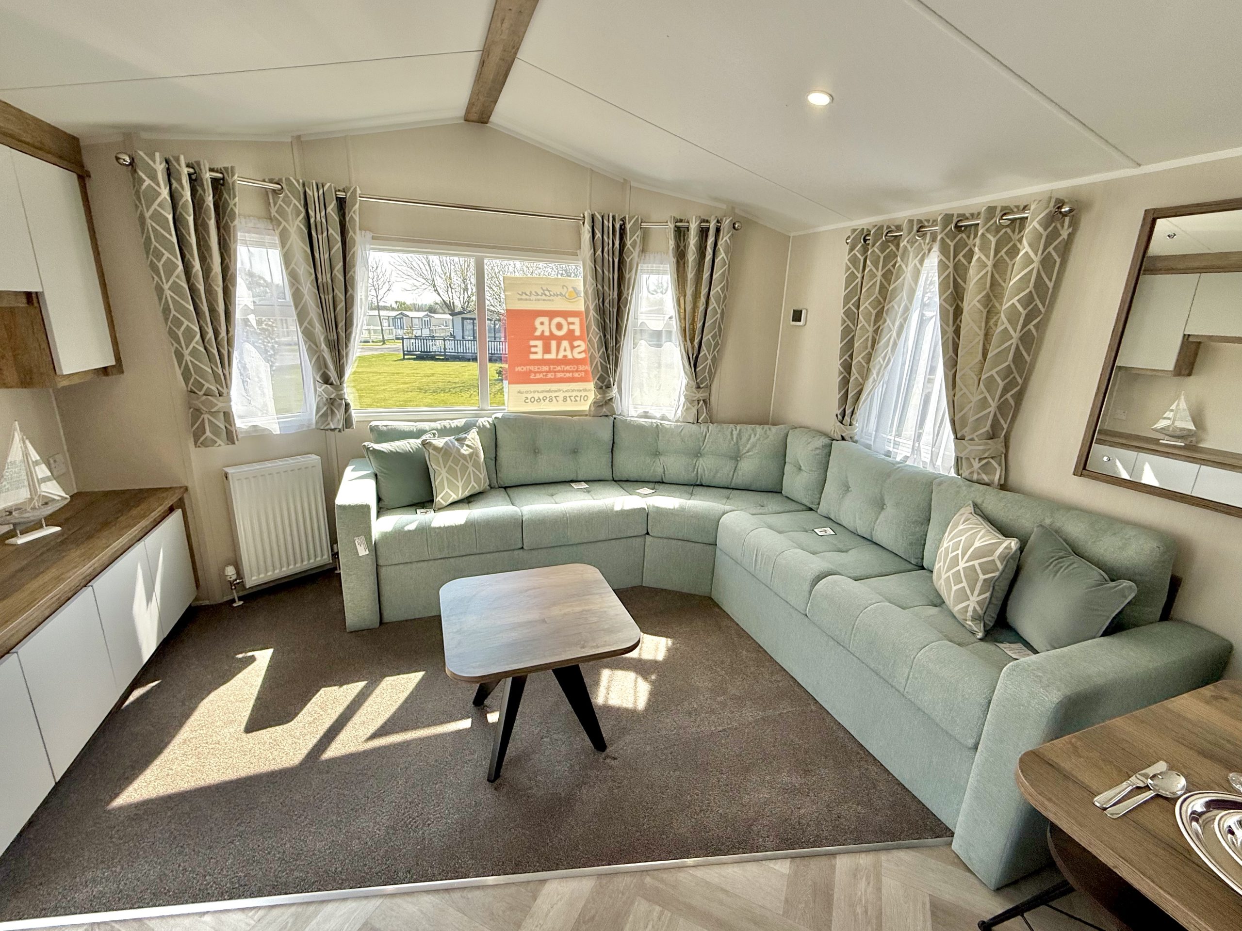 New Willerby Brookwood for sale at St Agnes Holiday Park, Truro, Cornwall