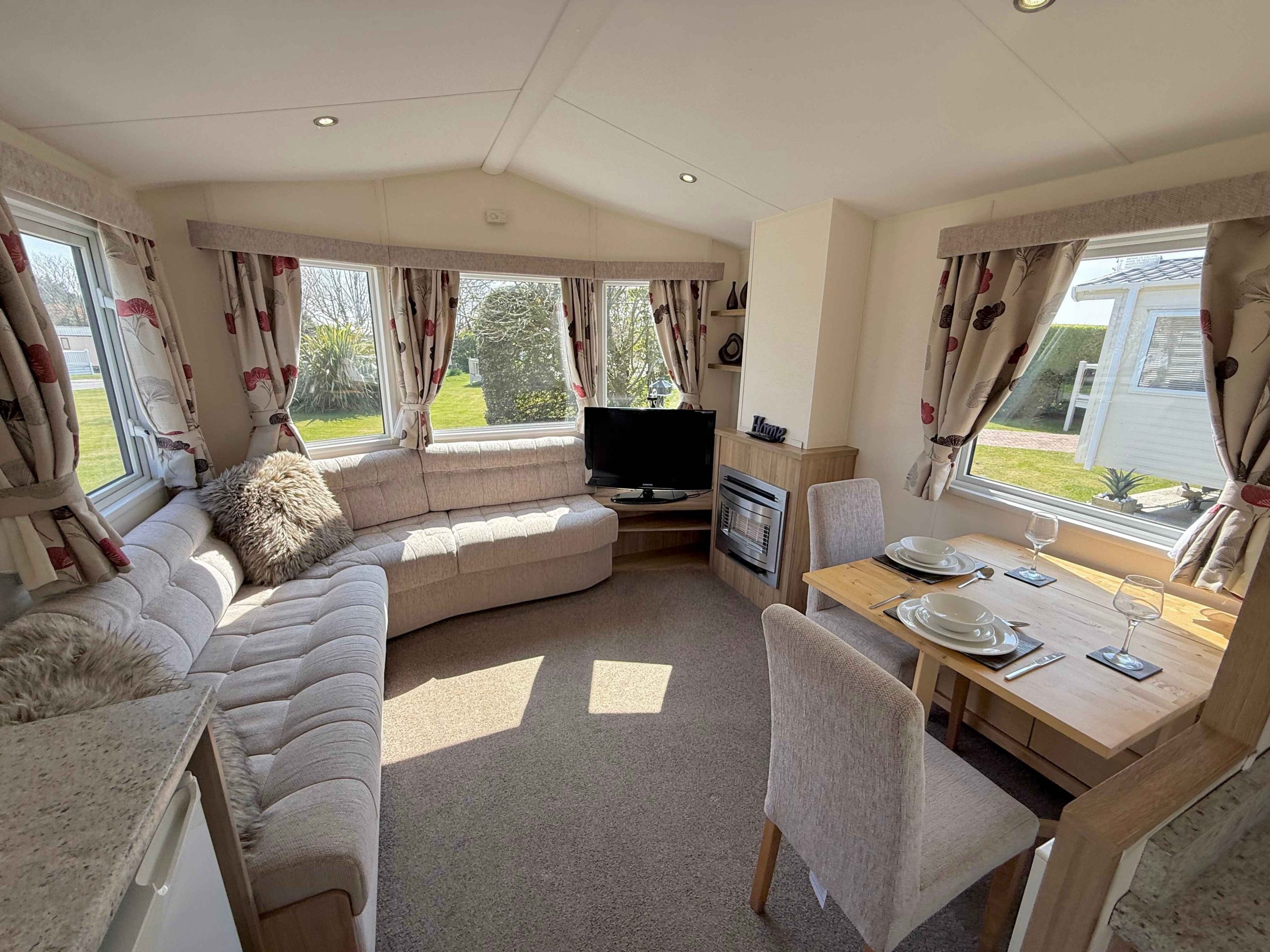Preowned Willerby Rio Gold for sale at St Agnes Holiday Park, Truro, Cornwall