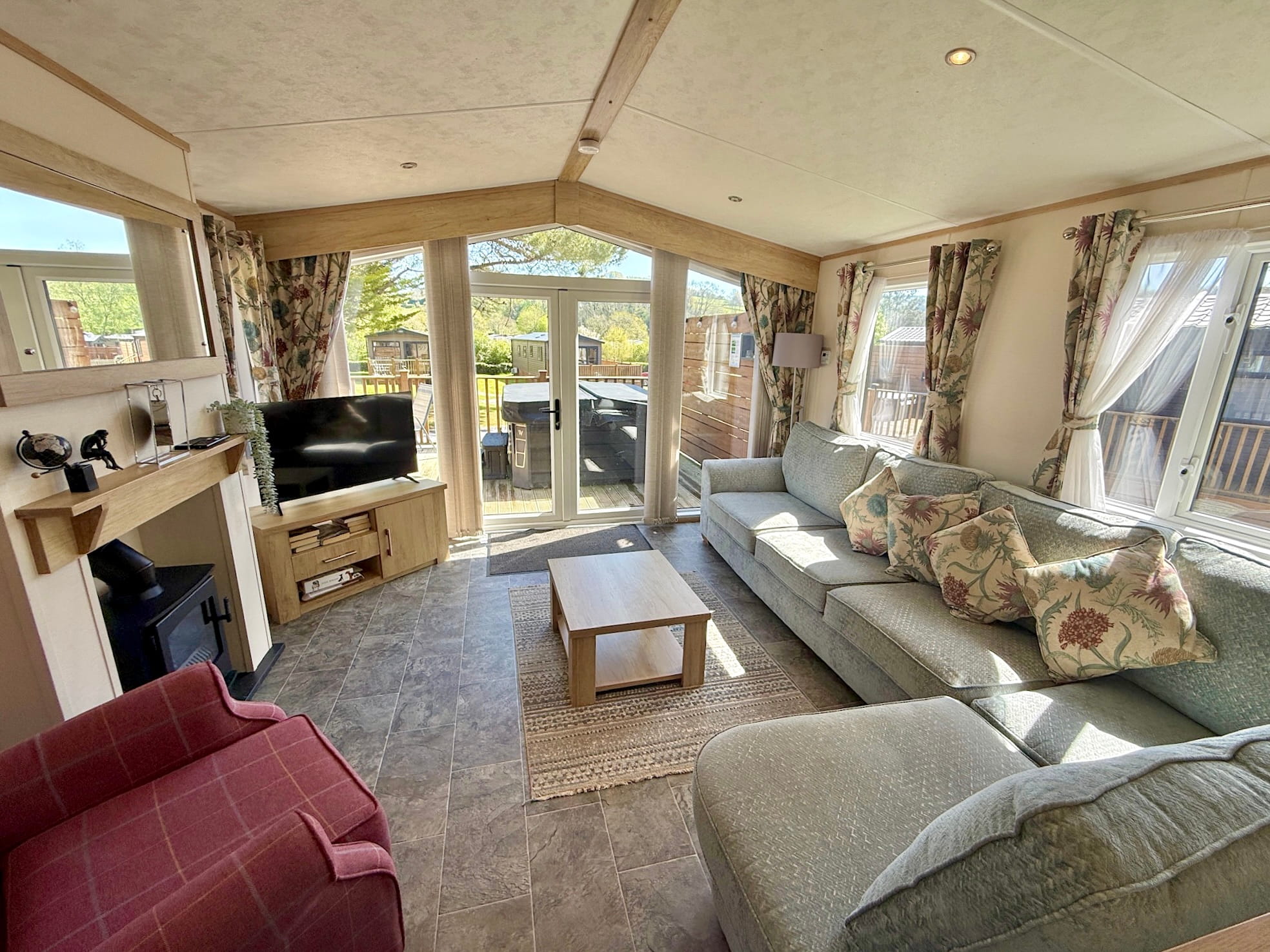 2023 Carnaby Glenmore Lodge for sale at Holmans Wood Holiday Park in Chudleigh, Devon