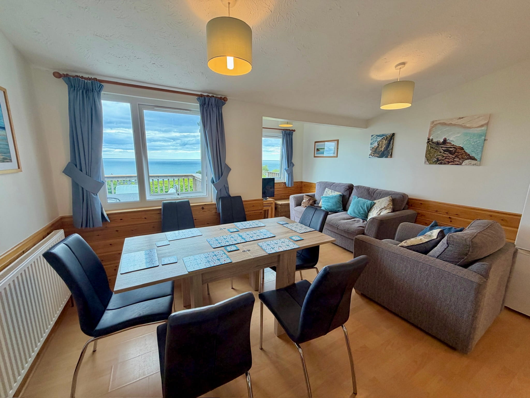 Chalet 58 Teign Heights for sale at Coast View Holiday Park in Shaldon, Devon