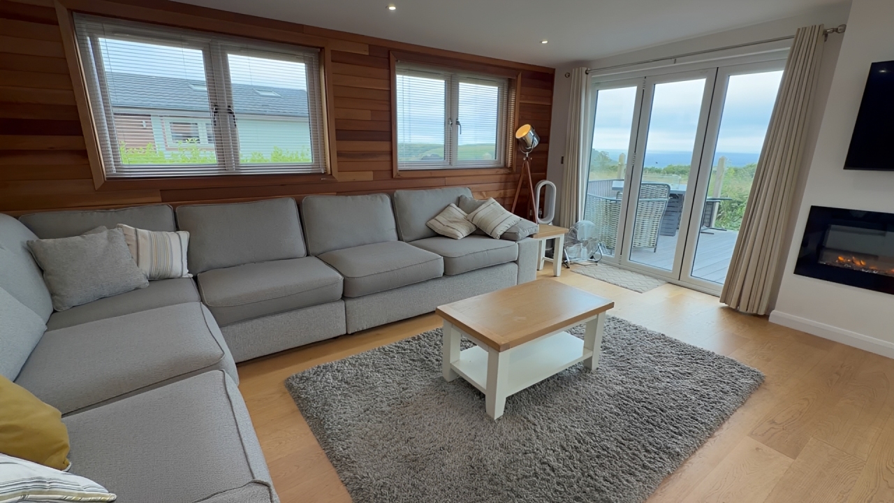 2021 Timberventure Seaspray is for sale at Seaview Gorran Haven Holiday Park in Boswinger, Cornwall