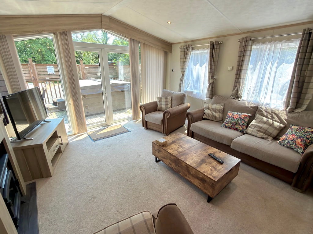 2018 Carnaby Helmsley lodge for sale at Finlake Resort and Spa in Chudleigh, Devon