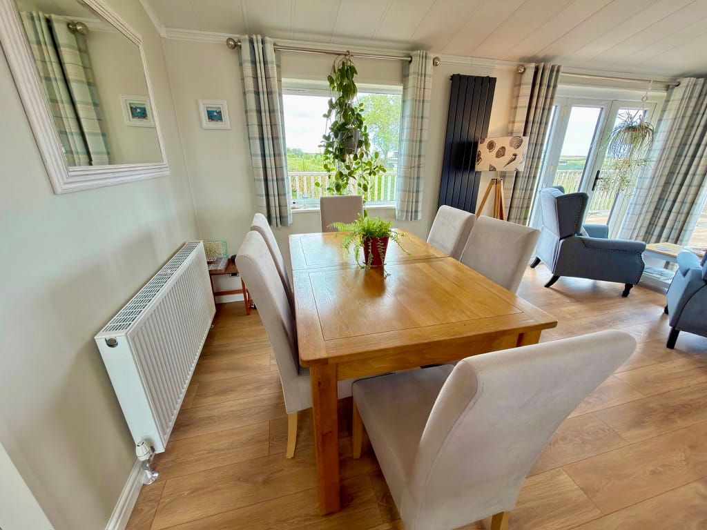 2017 Willerby Juniper is for sale at Seaview Gorran Haven Holiday Park in Boswinger, Cornwall