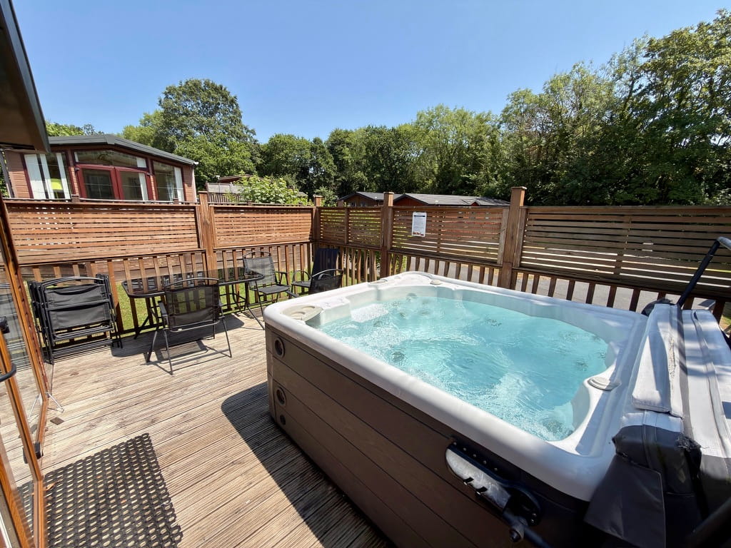 2018 Carnaby Helmsley lodge for sale at Finlake Resort and Spa in Chudleigh, Devon