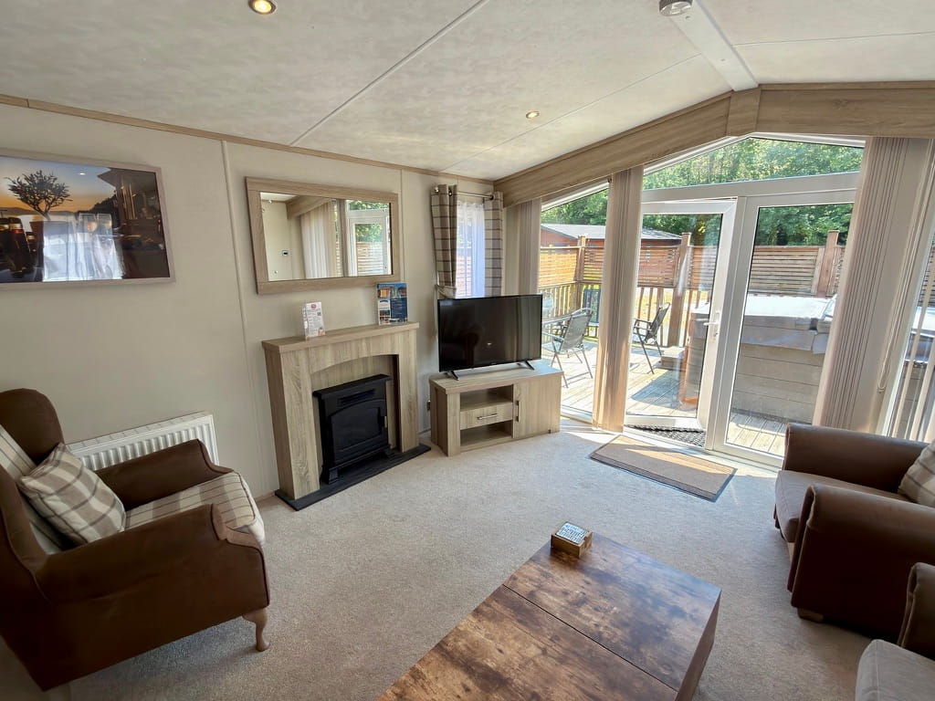 2018 Carnaby Helmsley lodge for sale at Finlake Resort and Spa in Chudleigh, Devon
