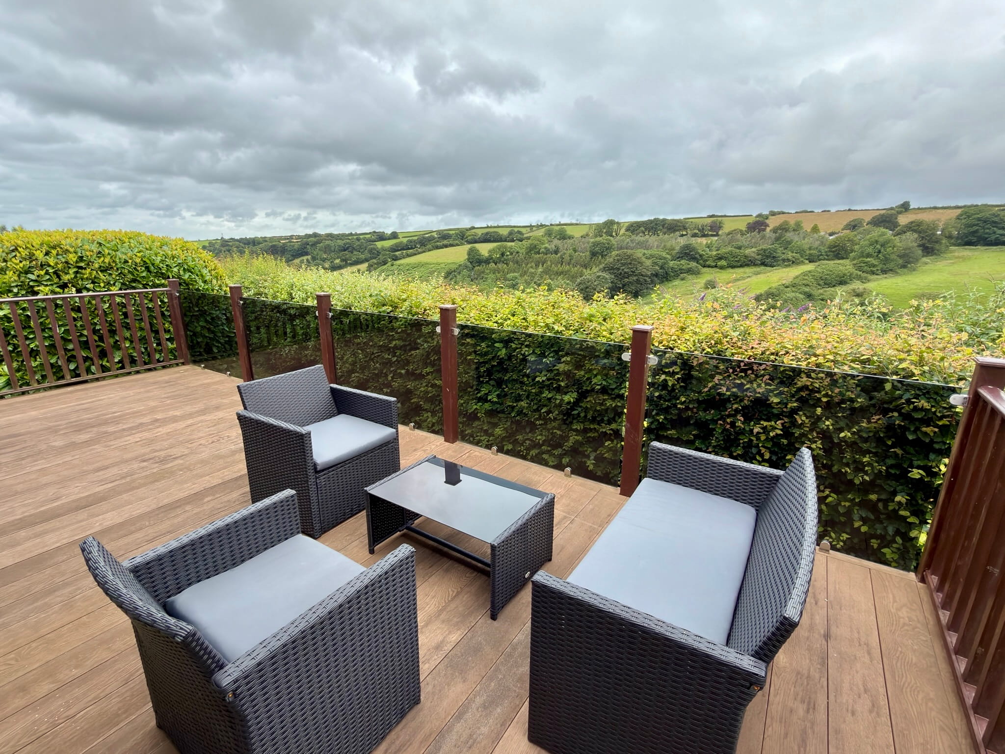 2017 Willerby Pinehurst for sale at Juliots well Lodge Retreat in Camelford, Cornwall