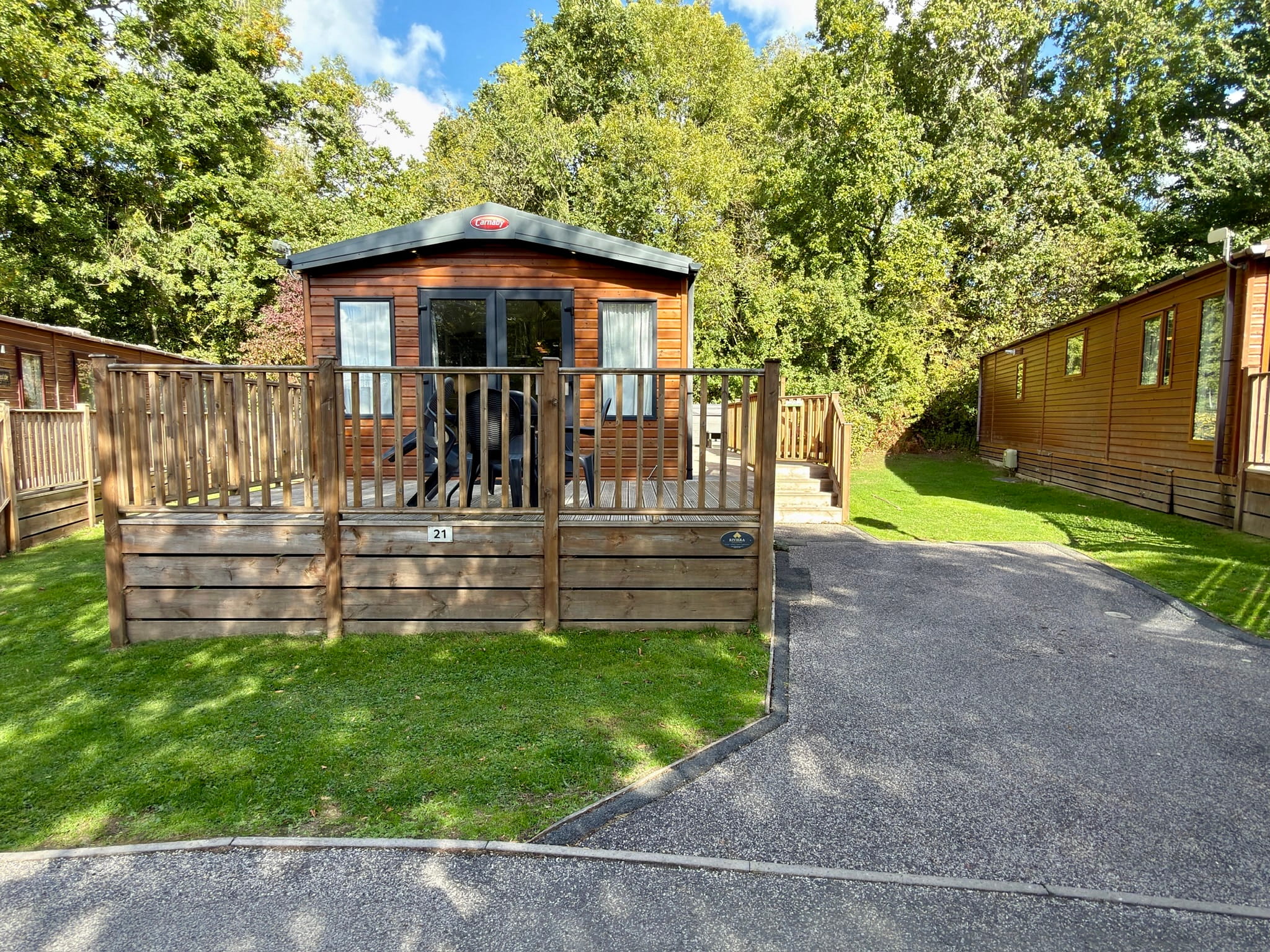2021 Carnaby Chantry Lodge for sale at Finlake Resort and Spa in Chudleigh, Devon